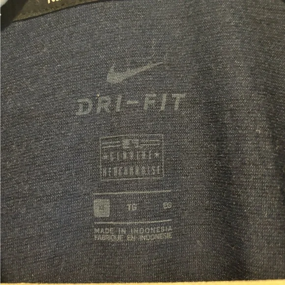 Seattle Mariners Nike MLB Branded Navy Polo - Picture 2 of 7